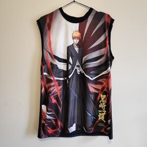 *3 for $30* Bleach Anime Graphic Sleeveless T Shirt - Tank Top Hot topic Unisex
